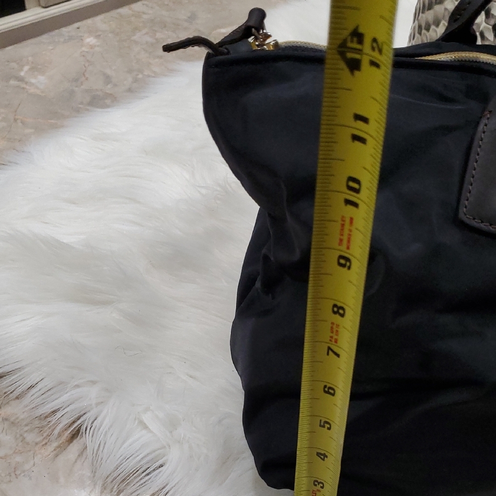 Roberta Pieri Black Canvas Tote Bag - Picture 9 of 16